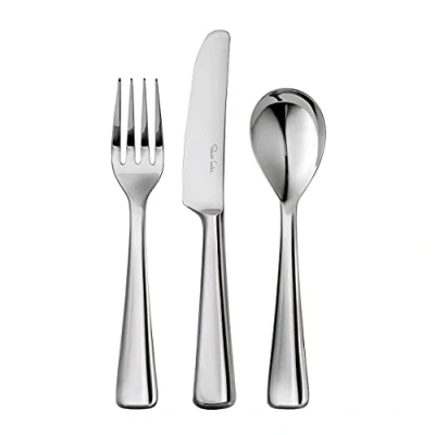 Immagine di Robert Welch Malvern luminoso Set di posate per bambini 3 pezzi In confezione regalo