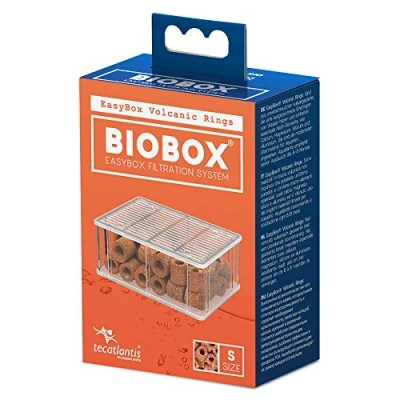 Immagine di Tecatlantis Easybox Cartuccia filtrante ad Anelli vulcanici per filtri Biobox 1 e 2, S