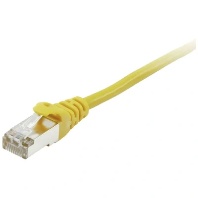 Immagine di Equip 605562 RJ45 cavo di rete, patch CAT 6 S/FTP 3.00 m Giallo contatti connettore dorati 1 pz.