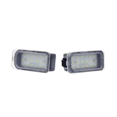 Immagine di DEMULAX Lampada targa bianca da 2 pezzi, for Ford, Fiesta, Focus, C Max, Grand Galaxy Kuga, Mondeo, S Max B Ecosport, Luce