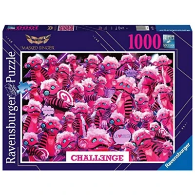 Immagine di RAVENSBURGER Puzzle TMS: Challenge Monsterchen Other License 16771 1000 Pezzi, Multicolore,