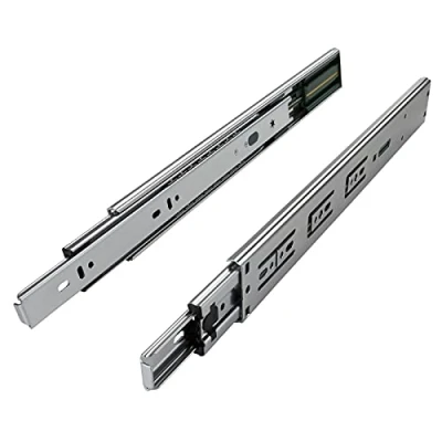Immagine di 1 Paio (2 Pezzi) SO TECH® Guide A Uscita Totale con SoftClosing 45 / L 650 mm per Cassetto Telescopiche
