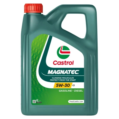 Immagine di Castrol Magnatec C2 5W 30 4l Olio motore 15F6C5 PEUGEOT: 3008 I, 207 Hatchback, 208 I CITROËN: C3 II, C1
