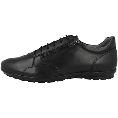 Immagine di Geox UOMO Symbol Stringate sportive, Uomo, Taglia: 42.5, Black Pelle e tessuto