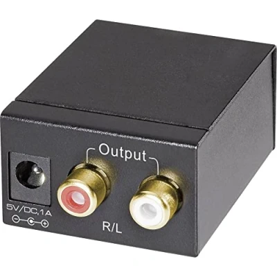 Immagine di AV Convertitore [Toslink, RCA Digitale RCA] SpeaKa Professional SP DAC TKC