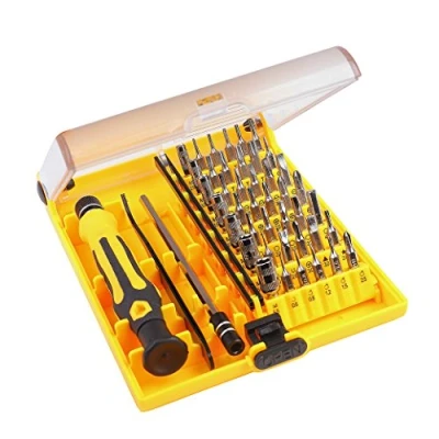 Immagine di Set Cacciaviti, Cacciavite di Precisione 45 in 1 Riparazione Apertura Tool Kit per Occhiali Smartphone Cellulare PC Laptop Elettronica