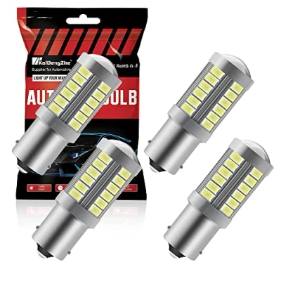 Immagine di 4 pz bianco 1156 BA15S P21W 5630 33SMD lampadine LED auto 900LM Super luminoso luce di retromarcia freno posteriore fendinebbia posizione fanale 12 30 v 3.6 w