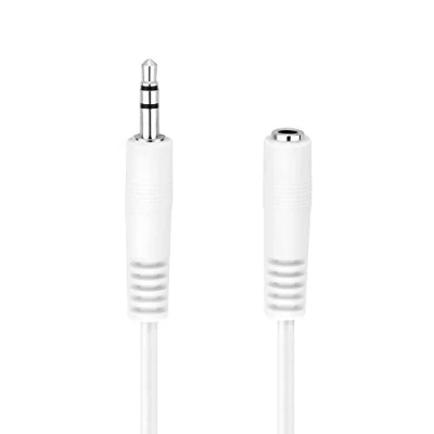 Immagine di HDSupply LP AC016 100 Cavo di prolunga audio stereo da 3,5 mm Maschio a Femmina 10,0 m, bianco