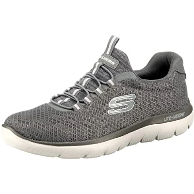 Immagine di Skechers Summits, Scarpe da Ginnastica Uomo, Charcoal Mesh Trim, 39 EU
