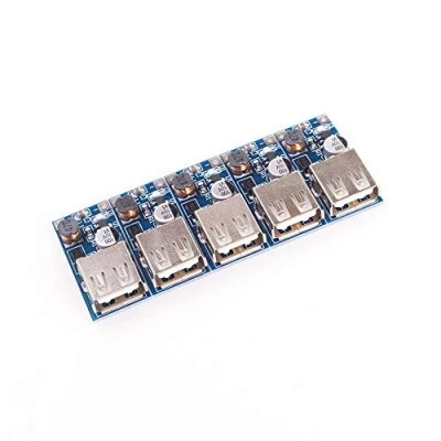 Immagine di ANGEEK Modulo di alimentazione DC 0.9 5 V to V, ingressi USB, pezzi