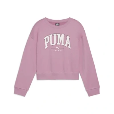 Immagine di Puma Squad CREW Unisex Felpa per bambini, Taglia: 164, Mauved out