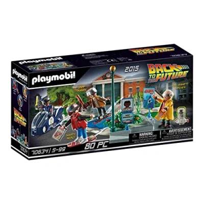 Immagine di PLAYMOBIL Back to The Future 70634, Parte II Inseguimento sull&#039;hoverboard, dai 5 Anni