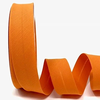 Immagine di Byetsa Nastro in sbieco policotone, 30 mm, su rotolo da 25 m, colore: Arancione