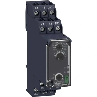 Immagine di Schneider Electric RE22R2AMR Relè temporizzato Monofunzionale 1 pz. Intervallo di tempo: 0.05 s 300 h 2 scambi
