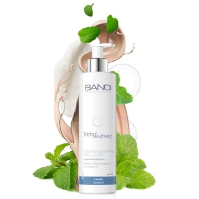 Immagine di Shampoo Idratante e Lenitivo Micellare Anti Forfora per Capelli Cuoio Capelluto, Combatte i Fiocchi Secchi, Idrata Profondamente Lenisce, con Allantoina Menta Piperita Lucentezza Naturale.
