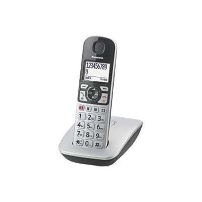 Immagine di Panasonic KX TGE510GS Telefono DECT Nero, Argento Identificatore di chiamata