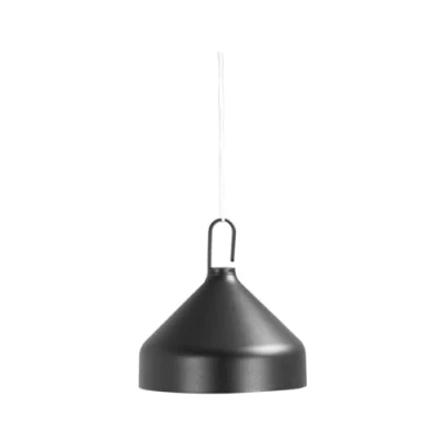 Immagine di Zafferano, Lampada Amelie Sospensione, Lampadario a Sospensione Ricaricabile e Senza Fili con Controllo Touch, Adatta per Salotto ed Esterni, Dimmer, 2200 3000 K, Altezza 12 cm, Colore Nero