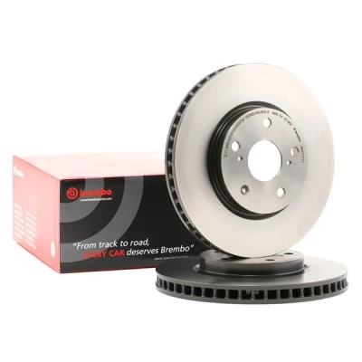 Immagine di Brembo 09.A717.11 Disco Freno con Verniciatura UV (Set di 2) Anteriore