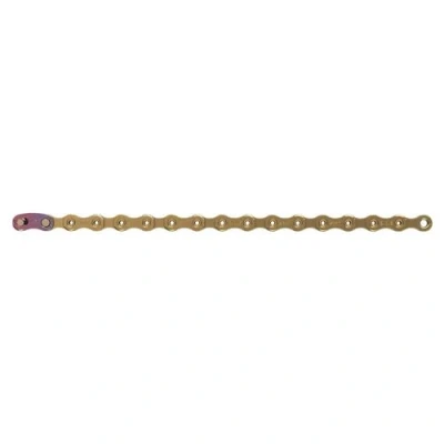 Immagine di Sram Xx1 Eagle Hollow Pin 12 fach Inklusive Powerlock, Cadena Gold 12v Unisex adulto, Taglia unica
