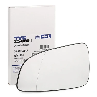 Immagine di TYC 325 0096 1 Vetro Specchio Retrovisore Sx OPEL: Astra H Hatchback, GTC, Caravan mister auto, norauto, autozona