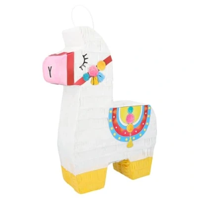 Immagine di Boland 30987 Pinata lama, 45 x 33 8 cm, alpaca, decorazione da appendere, per compleanno, festa a tema e carnevale