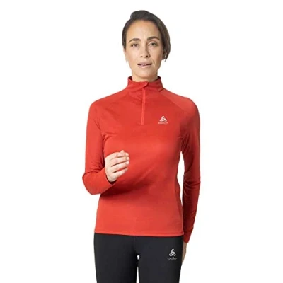 Immagine di Odlo Donna Maglia a maniche lunghe con mezza zip ESSENTIALS