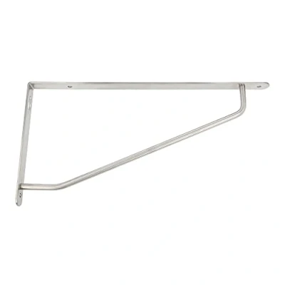 Immagine di Amig Staffa per mensole a muro Supporti Reggimensola Staffe in Acciaio Inossidabile Colore: Opaco Dimensioni: 120 x 60 Peso max: 75 kg
