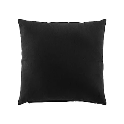 Immagine di Douceur d&#039;Intérieur Twily Cuscino Sfoderabile, 45 x cm, Nero, Cotone e Poliestere Riciclato