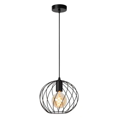 Immagine di Lucide Lampada a sospensione Danza, 1 luce, Ø 25 cm, nero