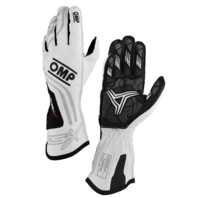 Immagine di Ompracing Guanti Omp Kart Ks X FIA 8877 2022 Bianco, Taglia 006, Bambini
