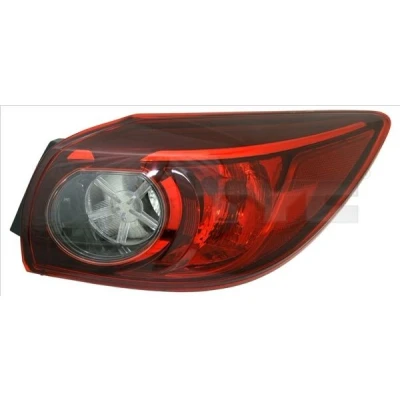 Immagine di TYC 11 14095 05 2 Fanale posteriore Dx Sezione esterna con portalampada MAZDA: 3 Hatchback