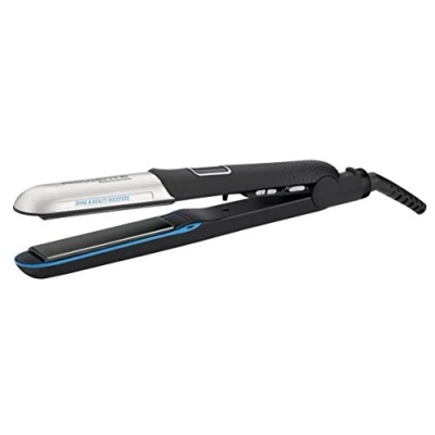 Immagine di Rowenta SF6220 Liss&amp;Curl Ultimate Shine Piastra per Capelli Lisci o Ricci 2 in 1, con Rivestimento Nanoceramica, Piastre Flottanti, Funzione Arricciacapelli, Riscaldamento Rapido, 5 Temperature