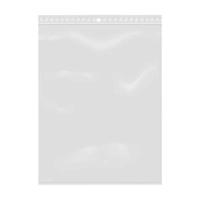 Immagine di Extiff Lotto di 100 Sacchetti Trasparenti con Chiusura a Zip Plastica Alimentare (16 x 22 cm)