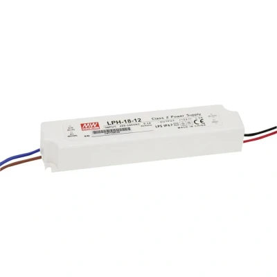 Immagine di MeanWell, Convertitore di tensione, ALIMENTATORE SWITCHING 1 USCITA 18 W 24 V