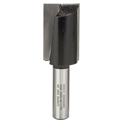 Immagine di Bosch Accessories 2608628469 Fresa per scanalatura Metallo temprato Lunghezza 81 mm Dimensione, Ø 25 Diametro albero 12