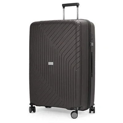 Immagine di Hauptstadtkoffer TXL Trolley da viaggio in 3 misure, polipropilene rigido robusto e leggero, titanio, Koffer 76cm, valigetta