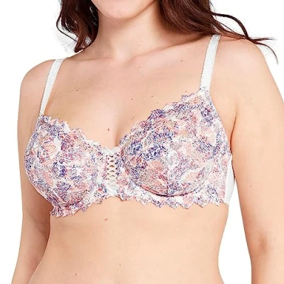 Immagine di Sans Complexe Arum Mosaic Full Coverage Bra, Printed Graphic Sheets, 3C Women&#039;s
