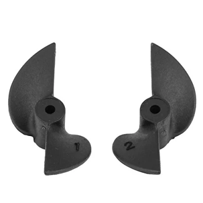 Immagine di per Barca RC, CW CCW Nylon 2 Lame Rotanti Albero da 2mm Set di Pale Nave Telecomando