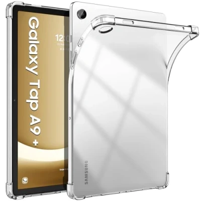 Immagine di TiMOVO Custodia Compatibile con Samsung Galaxy Tab A9+/A9 Plus 5G 11&quot; 2023 SM X210/X216/X218, Cover Protettiva Posteriore Trasparente in TPU Sottile e Leggera per A9+,