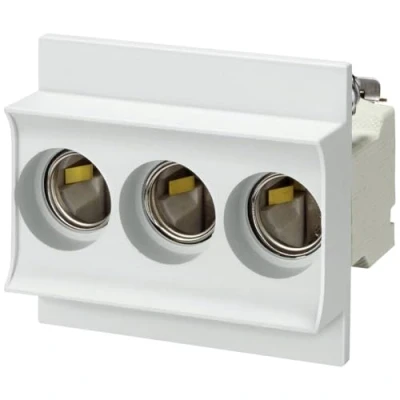 Immagine di Siemens 5SG5553 Base per fusibile Neozed Misura = D01 3 poli 16 A 400 V