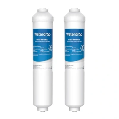 Immagine di Waterdrop DA29 10105J Sostituzione per il Filtro dell&#039;Acqua Samsung® HAFEX/EXP, DA2010CB, DA99 02131B, LG® in Linea (2 Pack)