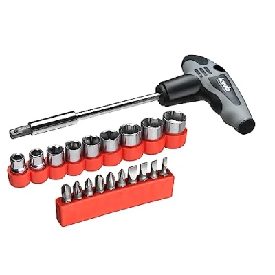 Immagine di kwb 119390 Kit inserti 21 parti incl. Cacciavite portainserti