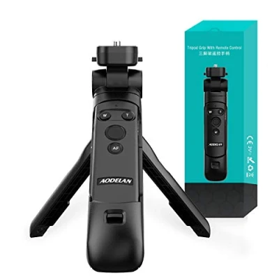 Immagine di AODELAN Maniglia per fotocamera, mini treppiede con scatto remoto Canon EOS R RP R5 R6 90D M50 SL2 PowerShot SX70 HS, sostituisce HG 100TBR
