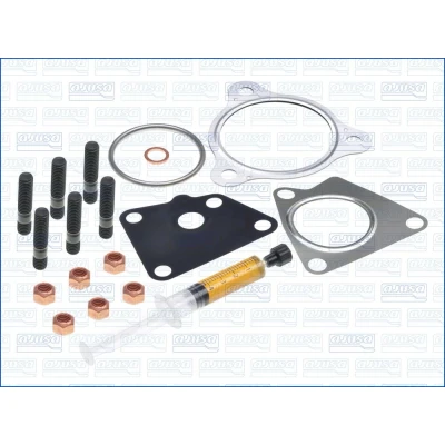 Immagine di AJUSA JTC11493 Kit montaggio, Compressore with studs, syringe oil con guarnizioni istruzioni montaggio AUDI: Q7, A4 B7 Avant, A6 C6 Avant