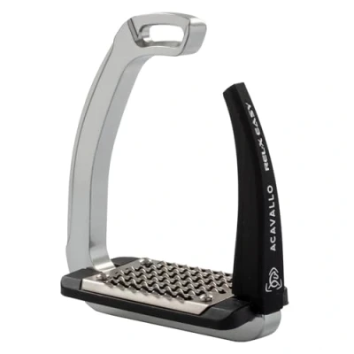 Immagine di Acavallo Rel X Easy Staffe, Taglia Unica, Alluminio, Set di 2