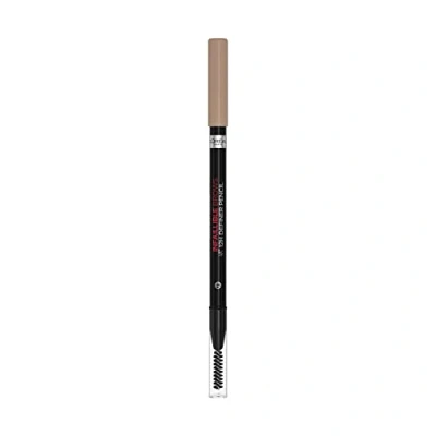 Immagine di L&#039;Oréal Paris Infaillible Brows 12H Brow Definer Pencil 7.0 bionda per sopracciglia perfettamente sagomate e precise, 1 ml