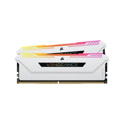 Immagine di CORSAIR VENGEANCE RGB PRO SL DDR4 Kit di miglioramento della luce RAM (senza memoria fisica) Bianco