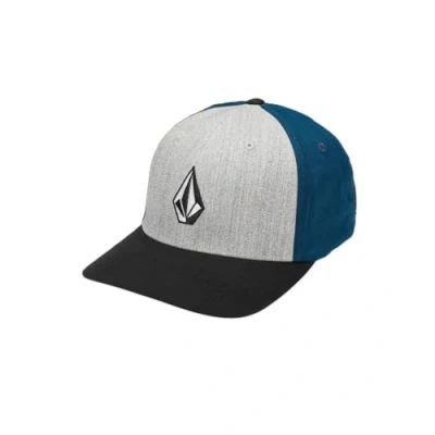 Immagine di Volcom FULL Stone HTHR Flexfit Cappellino, Uomo, Taglia: S/M, Deep blue