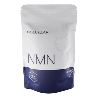 Immagine di MoleQlar® NMN 60 grammi di polvere precursore NAD con purezza &gt;99% autenticità certificata 100% Uthever laboratorio testato in Germania (60 g)