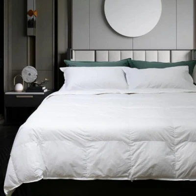 Immagine di Gabel Nottetempo Piumino Caldissimo 235 gr/mq, Imbottitura 30% Piumino, 70% Piumetta, Fodera Puro Cotone, Bianco, Singolo, 205 x 155 2 cm